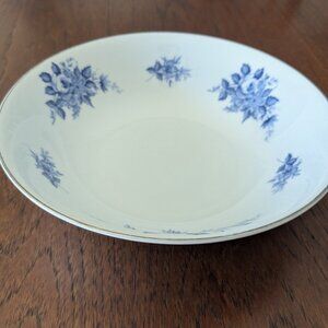 Fukagawa Arita 8124 Blue Floral 9" Vegetable Bowl Vintage Japan Serving Dish